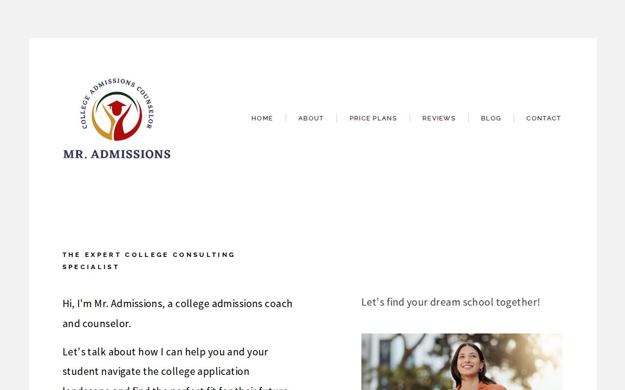 Mr Admissions